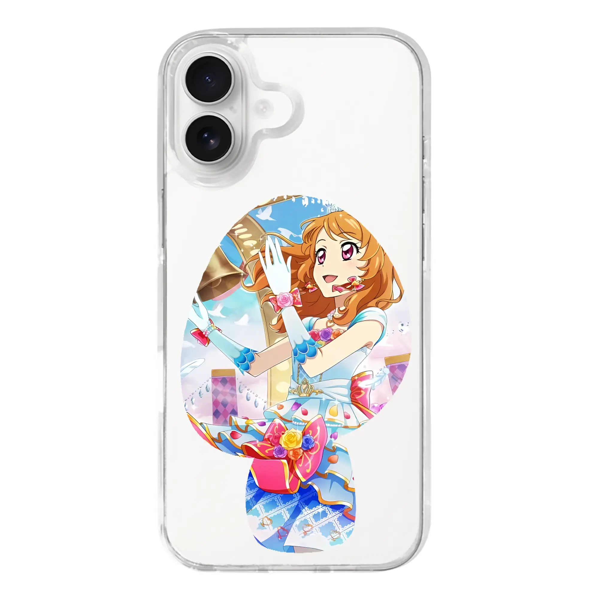 アイカツ グッズ 大空 あかり - iPhone 17シリーズ 透明スマホケース – 薄型・耐衝撃・精密フィット保護カバー